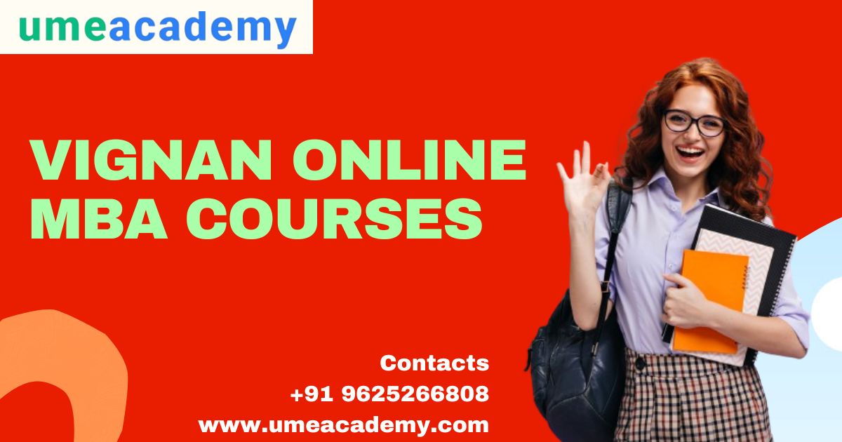 Vignan Online Mba Courses